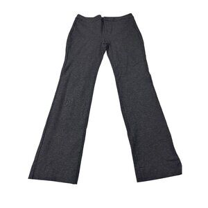 NYDJ Womens Charcoal Lift Tuck Technology Stretch Knit Pants Size 8